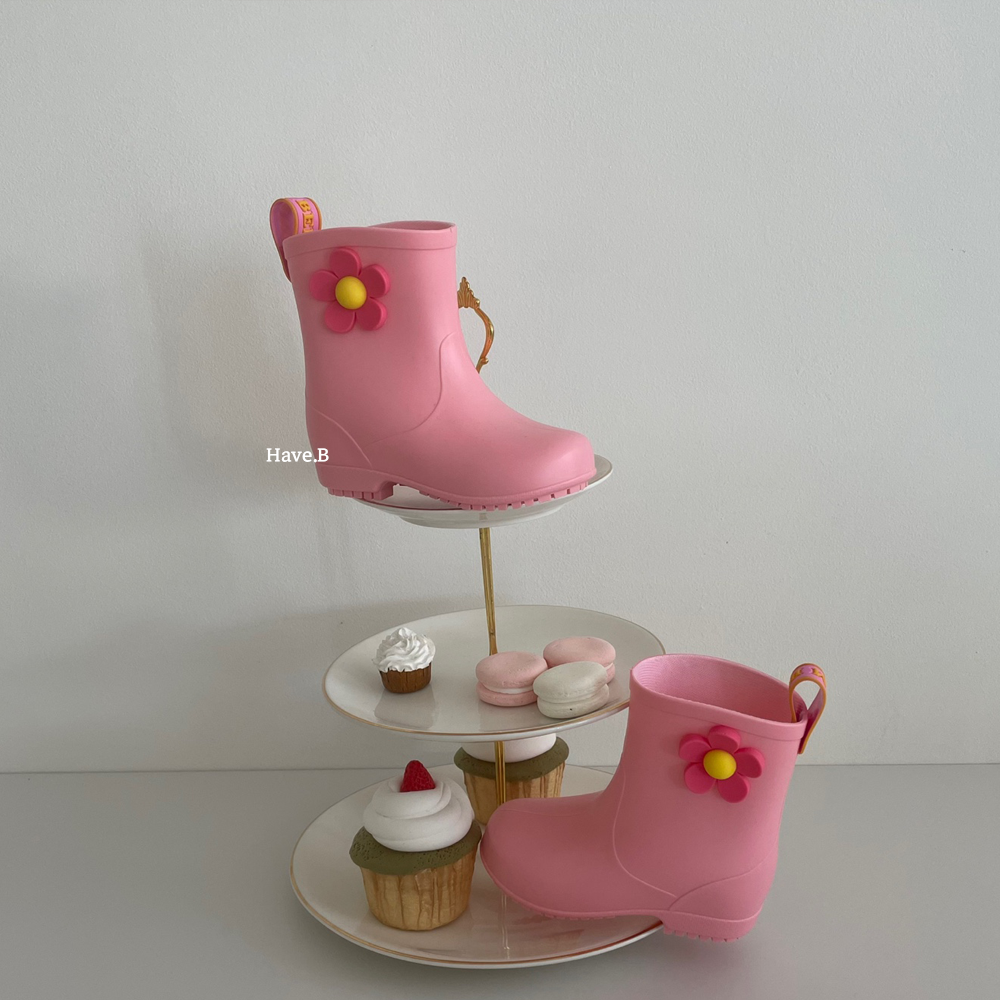 ❗韓國製造(made in Korea)❗ Teddy Bear & Daisy Rain Boots 團購🌈