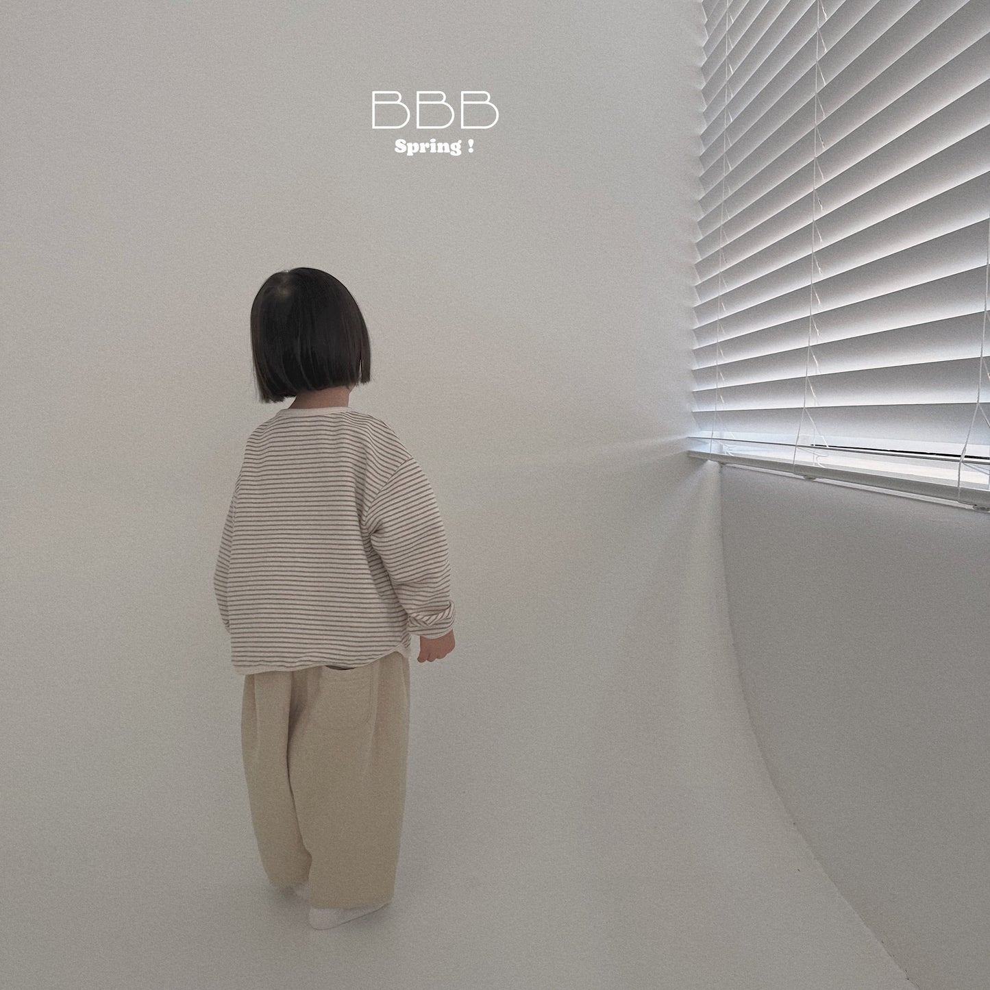 韓國童裝 26春 | BB02 Bangbang Collar T-shirt (70-130cm)