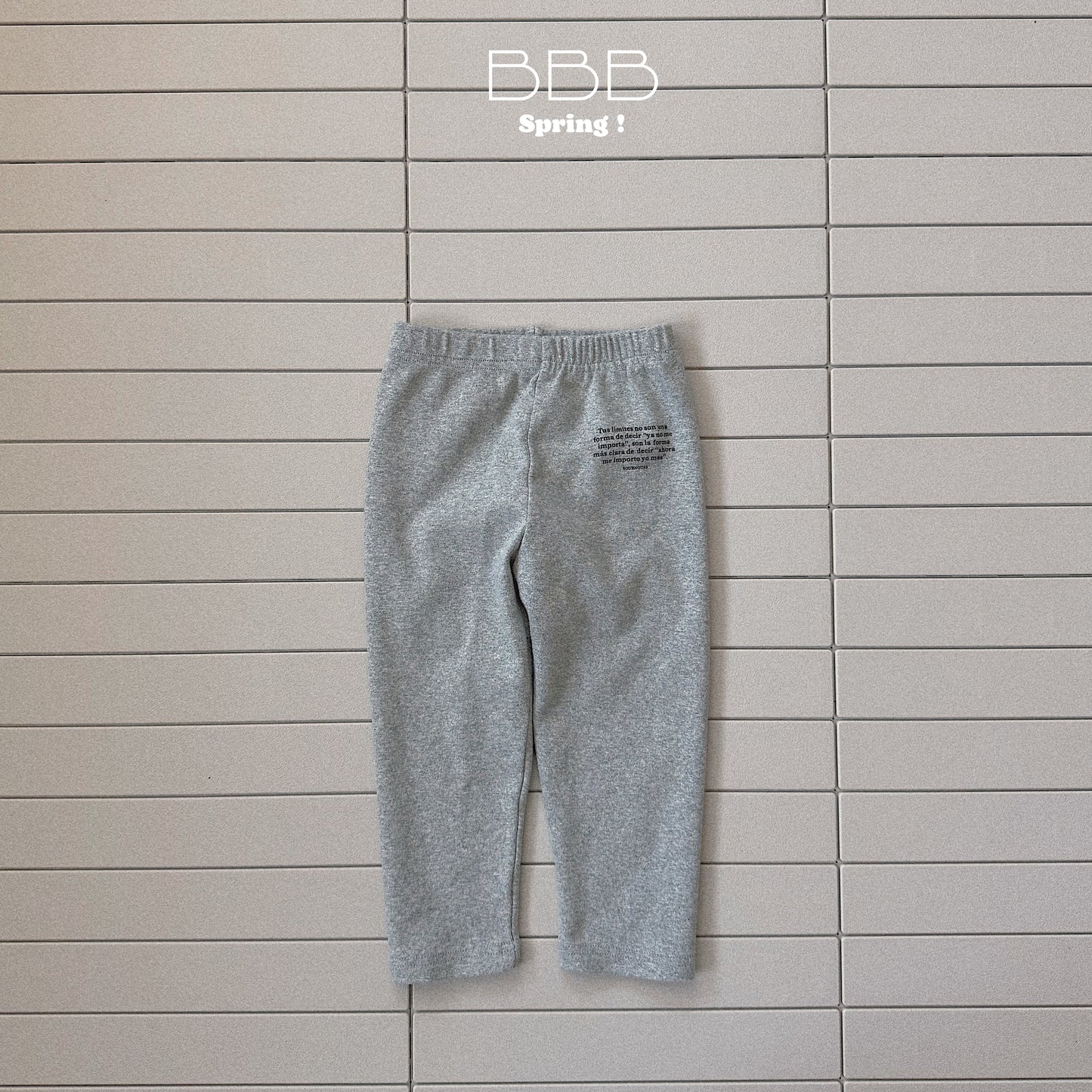 韓國童裝 26春 | BB27 Bloom Leggings (70-130cm)