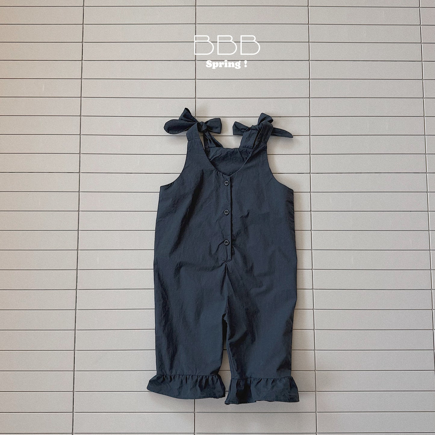 韓國童裝 26春 | BB21 Bebe Ruffle Romper Suit (70-110cm)