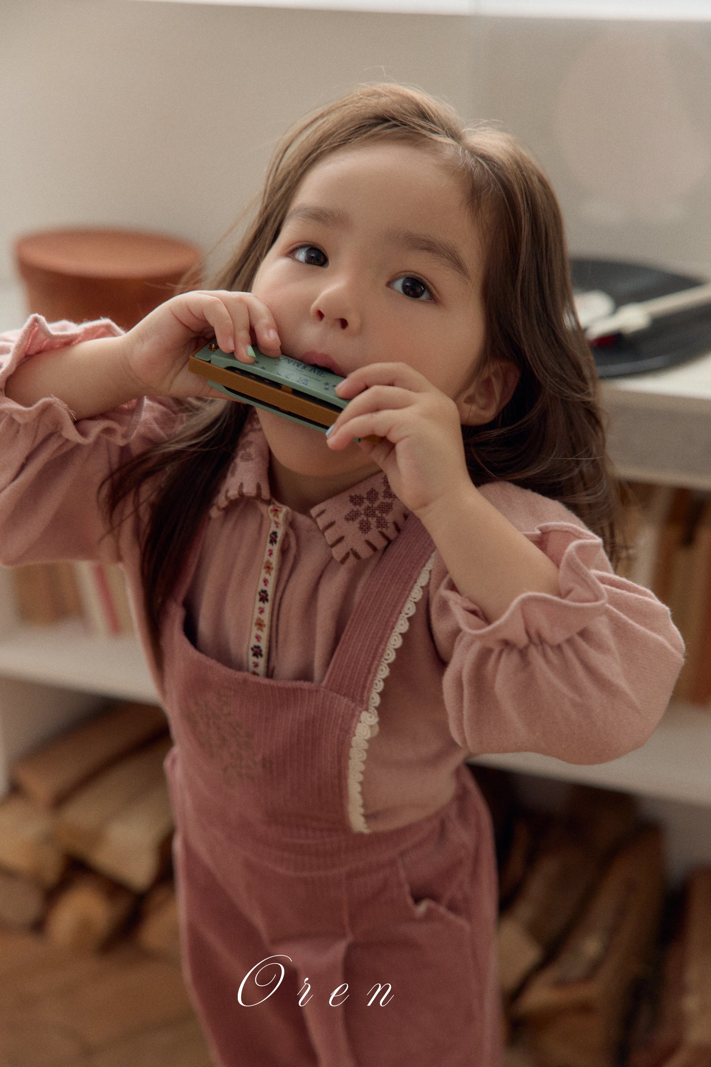 韓國童裝 25秋冬 | OR25411 Ash Melo Blouse