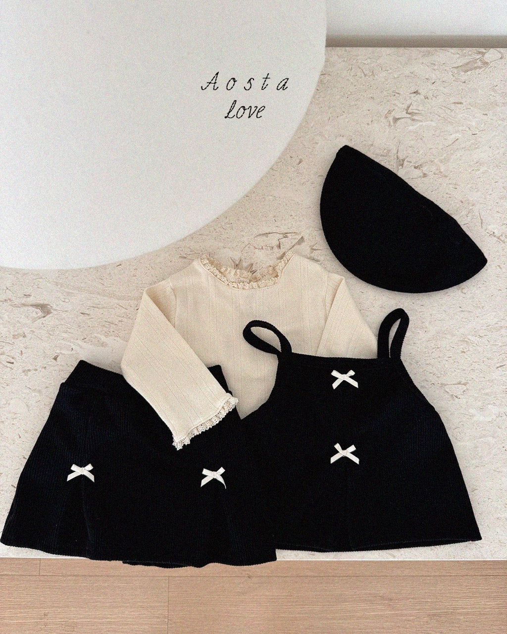 韓國童裝 26秋| AO45 Bibi Skirt Pants 裙褲 (70-110)