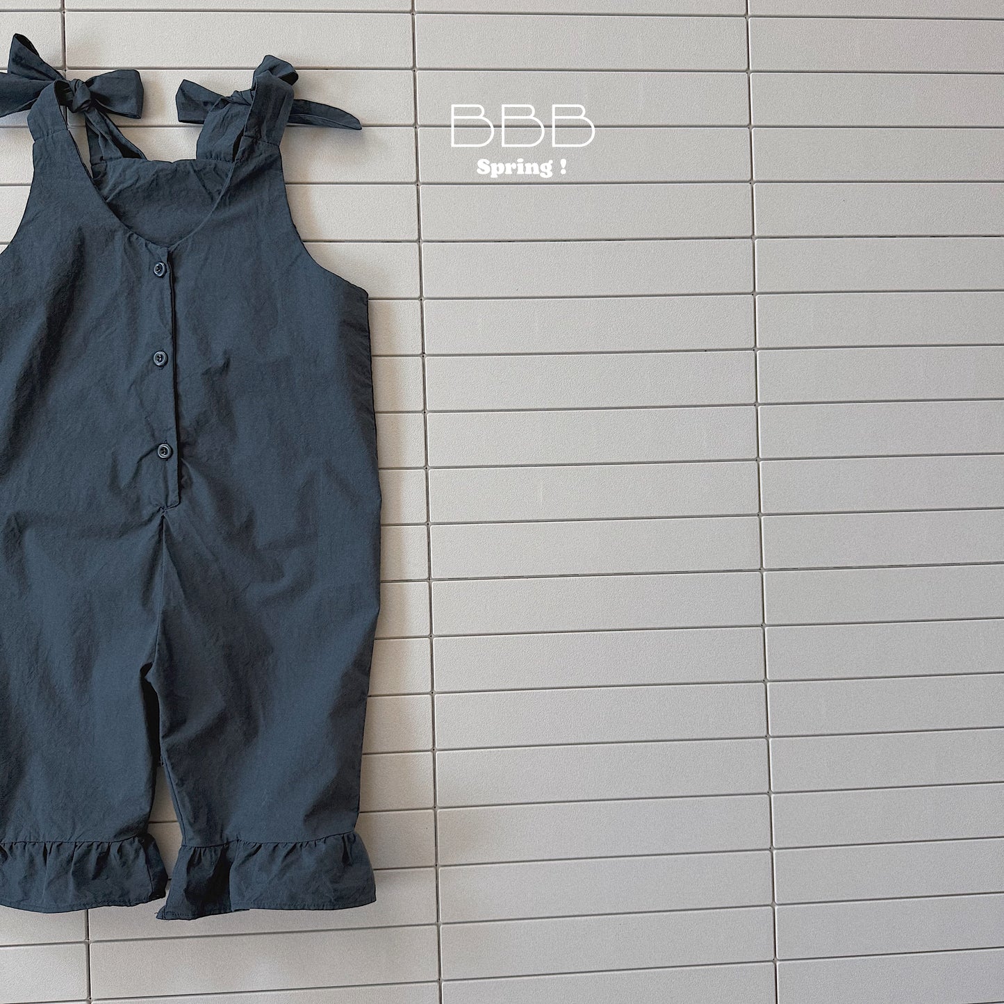 韓國童裝 26春 | BB21 Bebe Ruffle Romper Suit (70-110cm)