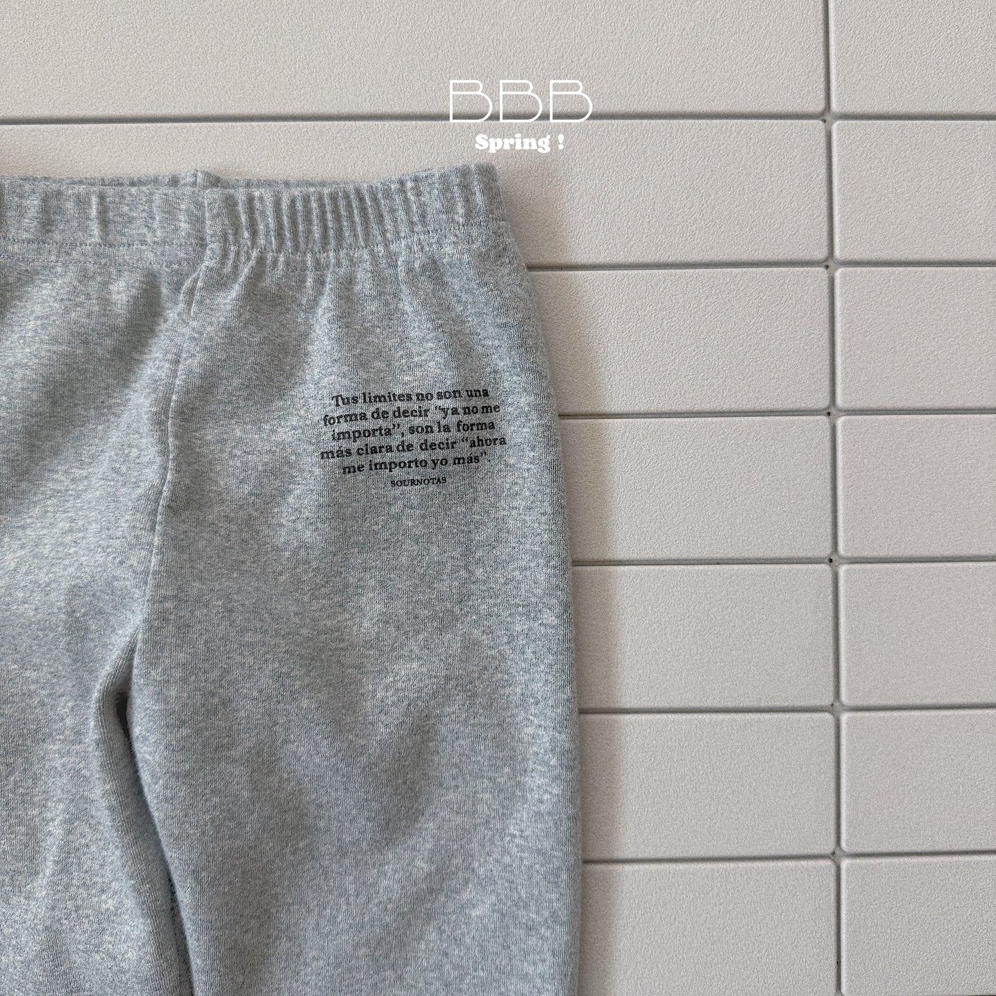 韓國童裝 26春 | BB27 Bloom Leggings (70-130cm)