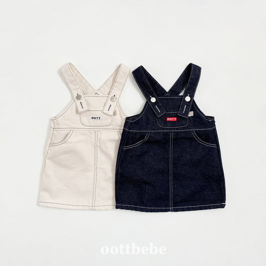 韓國童裝 | OT25326 Denim OPS