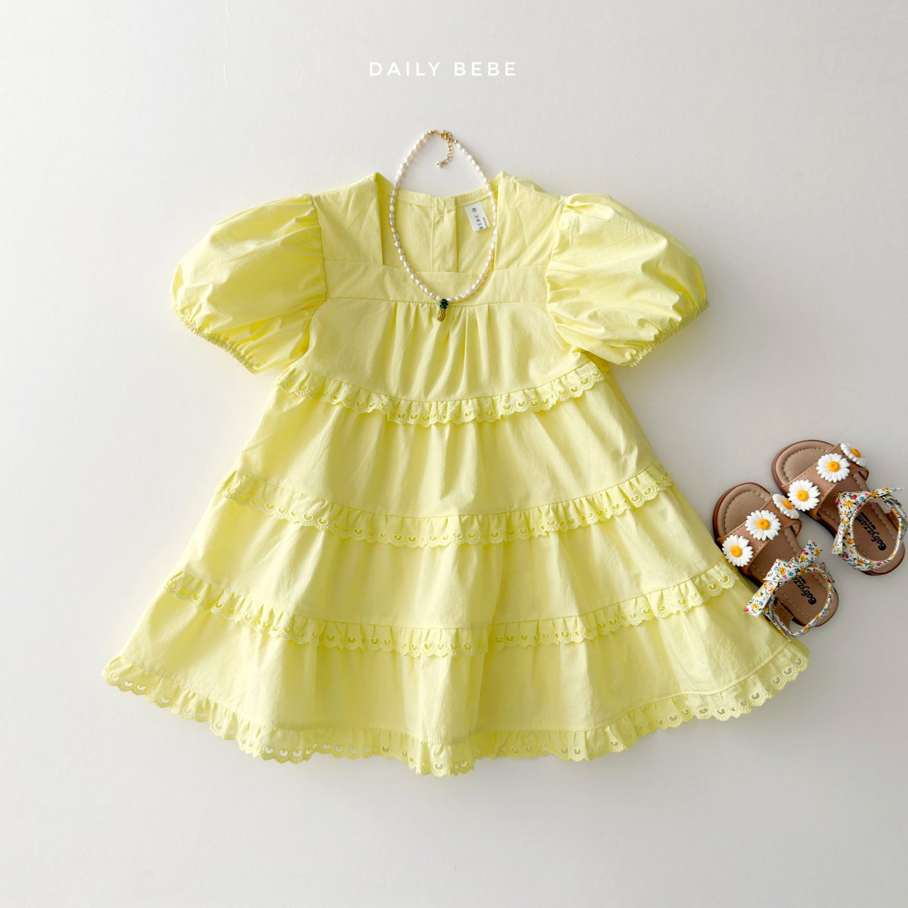 韓國童裝 26夏| DD13 Pure Dress (75-140cm)