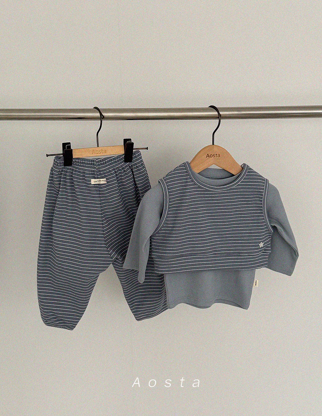 韓國童裝 26春 | AO26140 Choco Star Vest