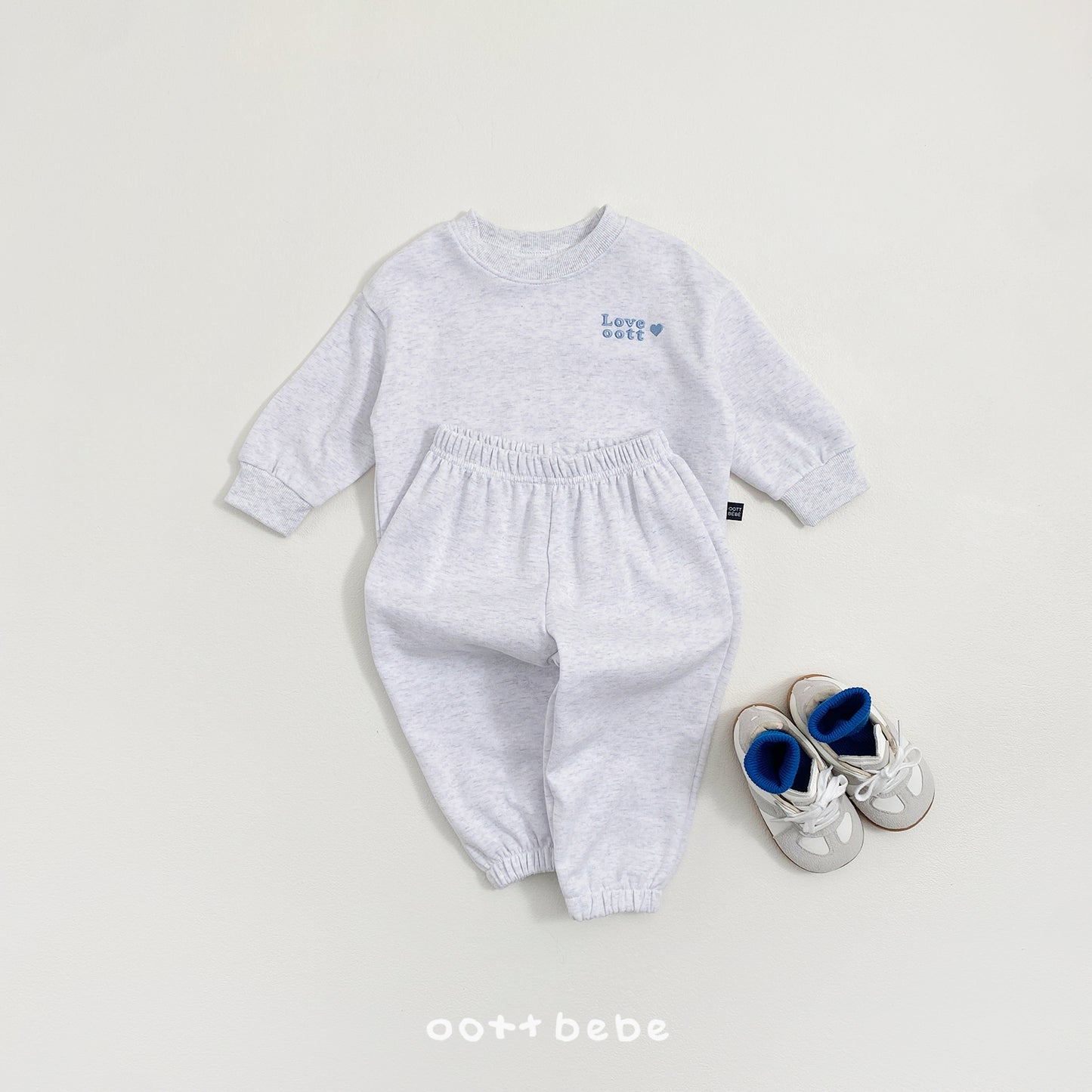 韓國童裝 26SS | OT10 Lovely Daily Kids Top and Bottom Set (75-120cm)