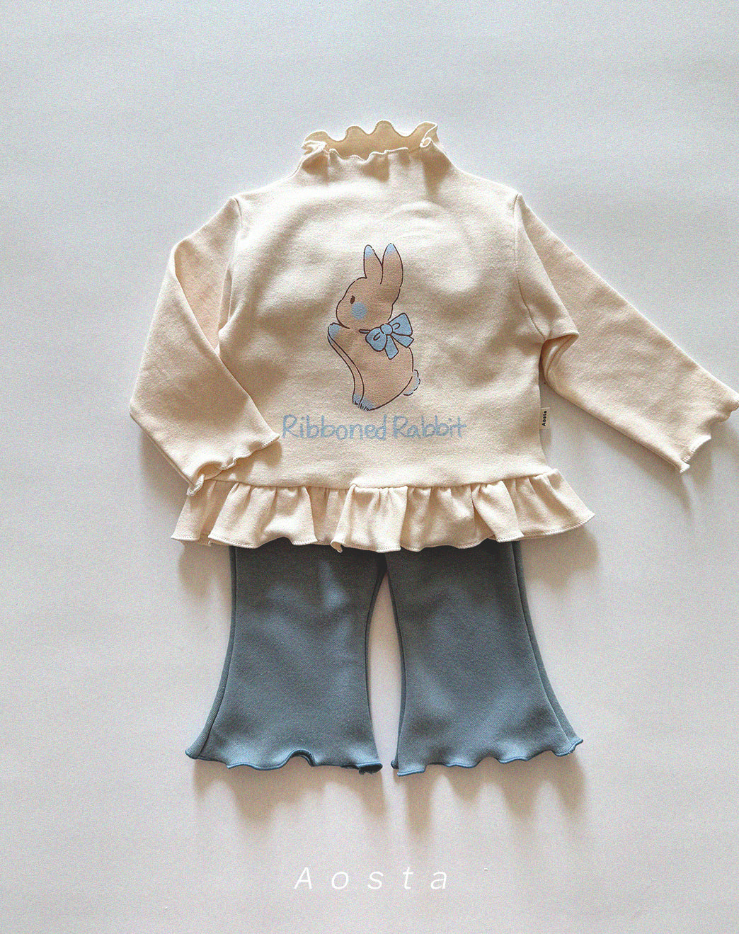 韓國童裝 26春 | AO26116 Rabbit Blouse