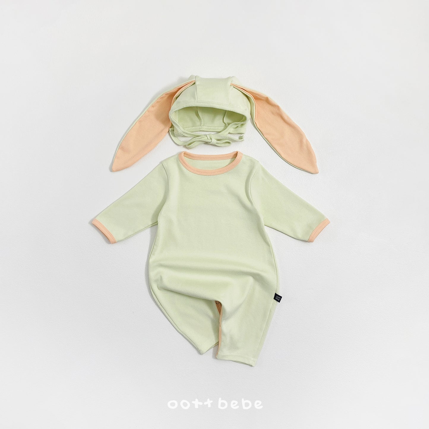 韓國童裝 26SS | OT03 Baby Soft Modal Bunny Suit Set (55-75cm)