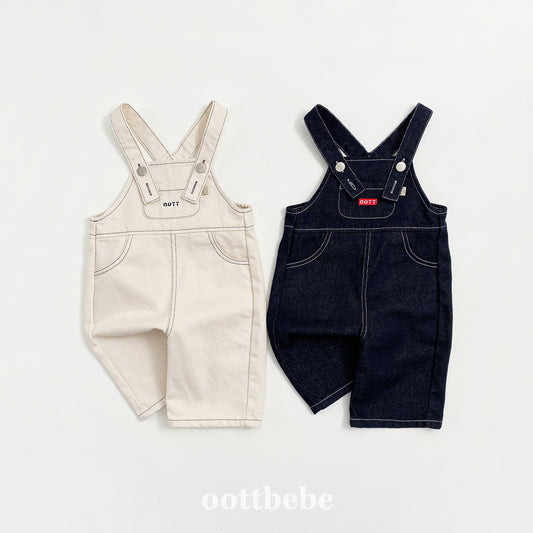韓國童裝 | OT25327 Denim Overall