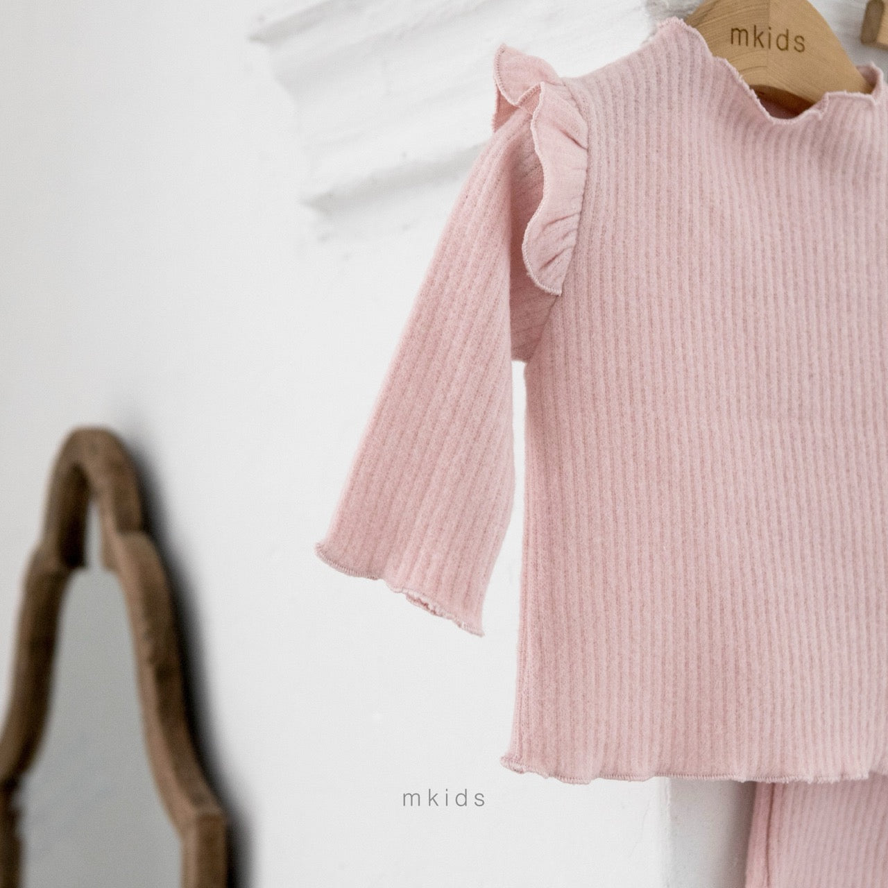 韓國童裝 25秋冬 | MD25447 Top and Bottom Set