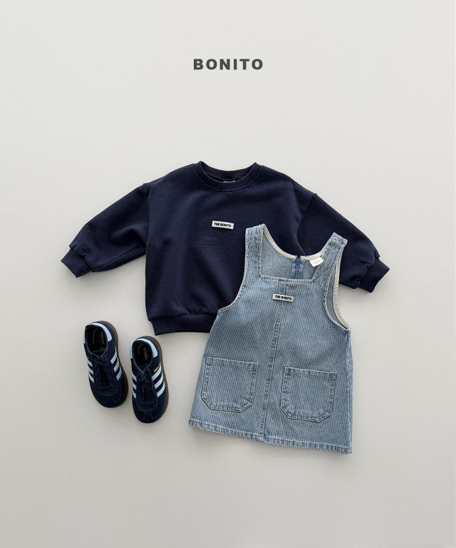 韓國童裝 26秋| BT40 Denim Overall Dress 連身裙 (80-140)