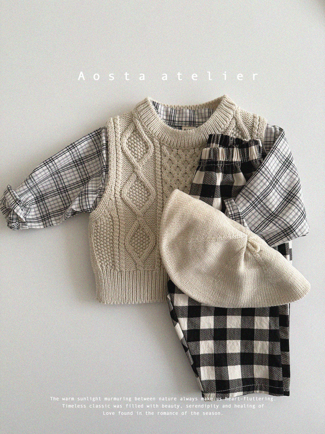 現貨▷ 韓國童裝 25春 | AO25110 VEST (2-3y)