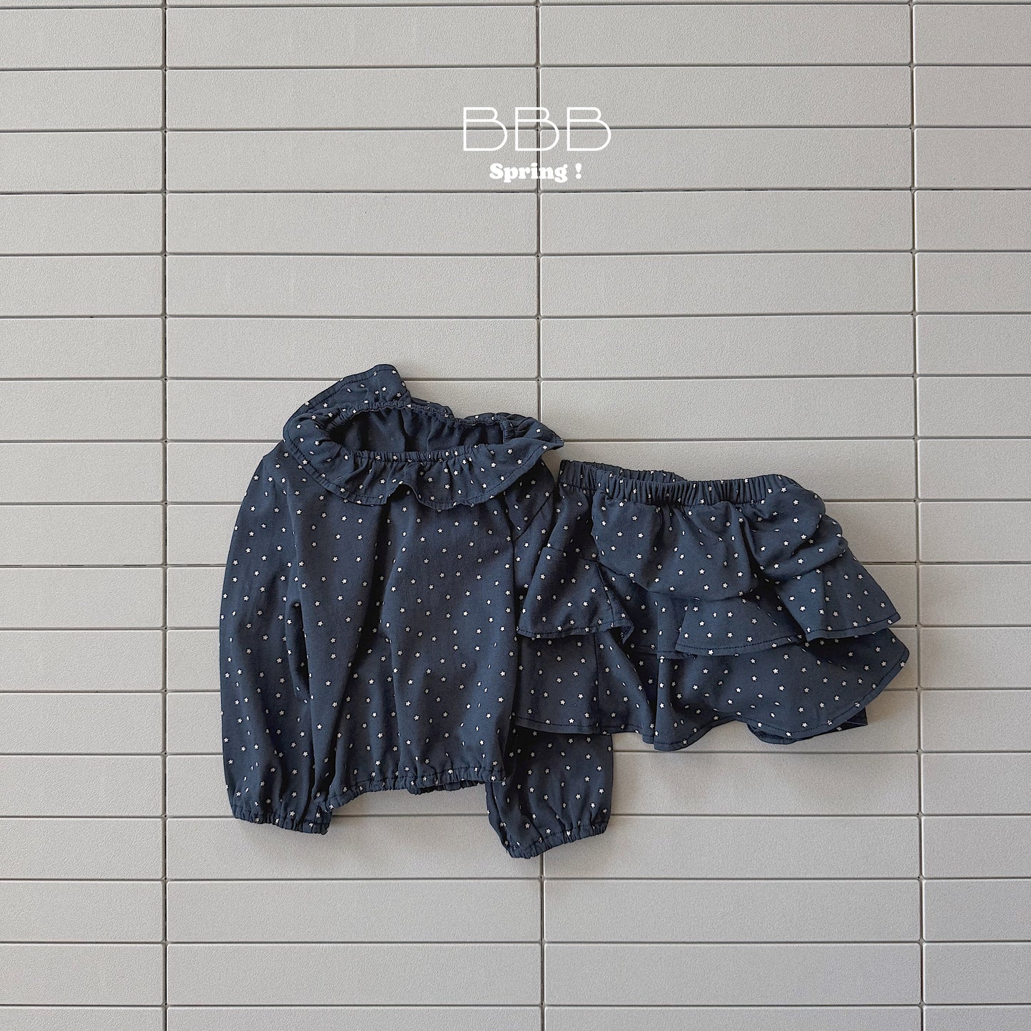 韓國童裝 26春 | BB42 Cancan Skirt Set (70-110cm)