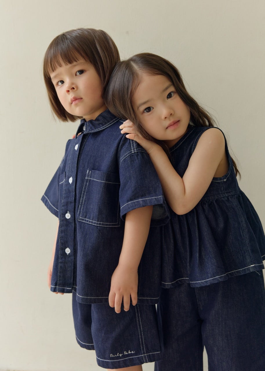 韓國童裝 26夏| DD35 Daily Denim Shorts (75-140cm)