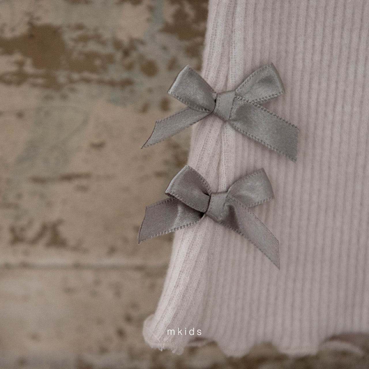 韓國童裝 25秋冬 | MD25453 Double Ribbon Pants