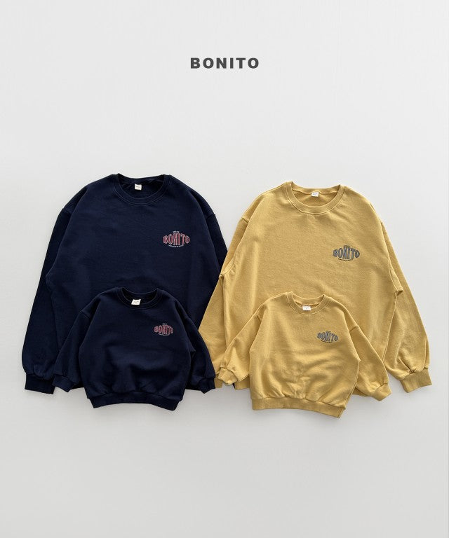 韓國童裝 26秋| BT28 Boucle Bonito Sweatshirt 衛衣(成人) (Free (55~105))