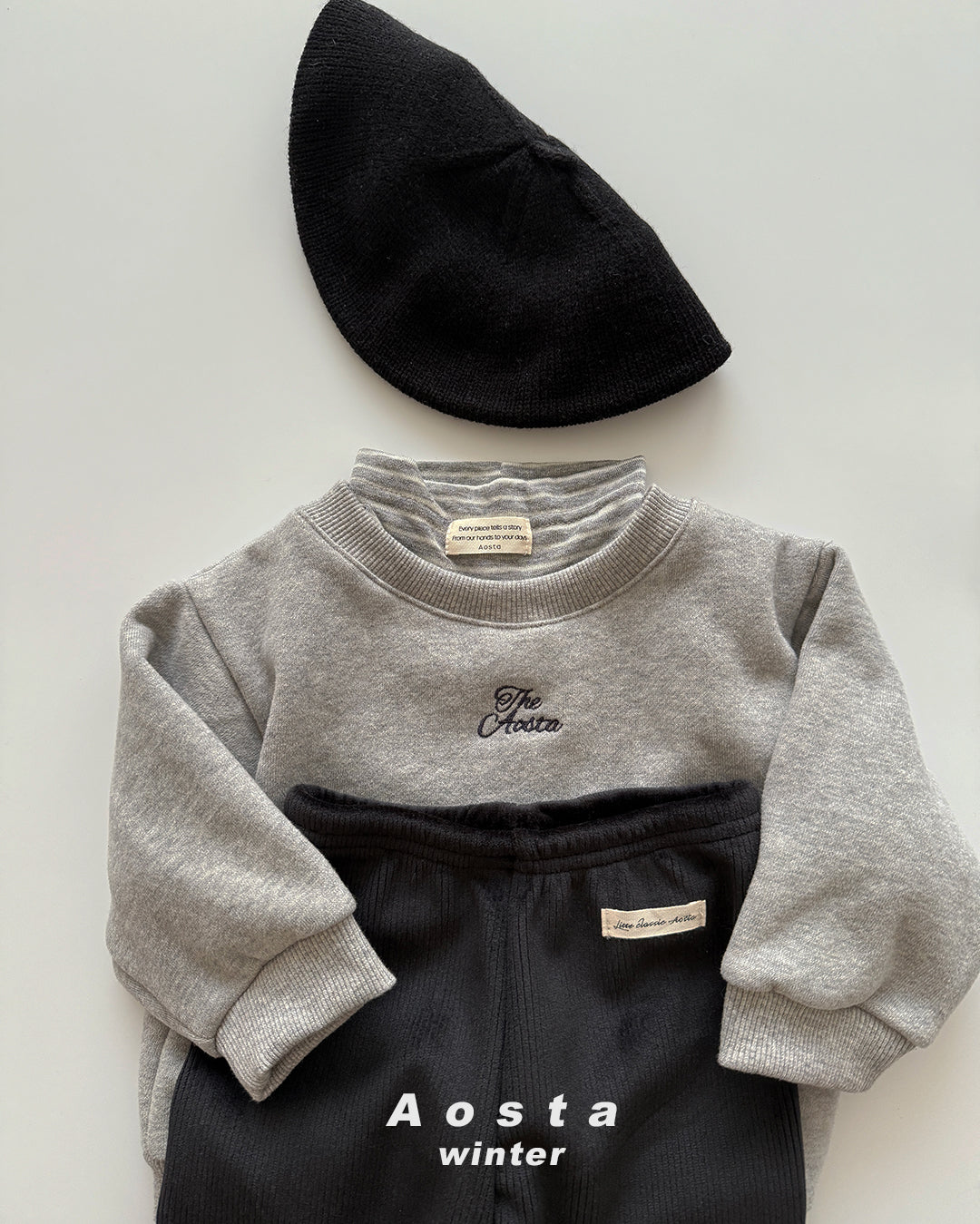 韓國童裝 25秋冬 | AO2565 Warm Leggings