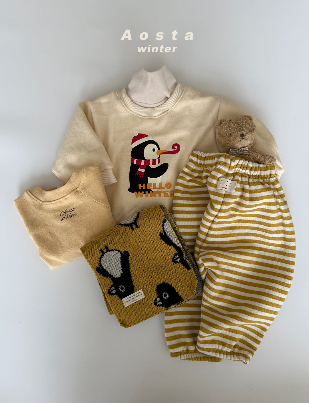 韓國童裝 25秋冬 | AO2556 Choco Pants