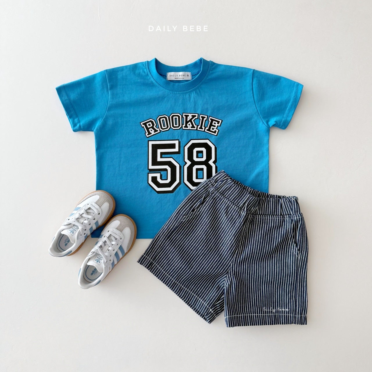 韓國童裝 26夏| DD18 58 Short Sleeve Tee (75-140cm)