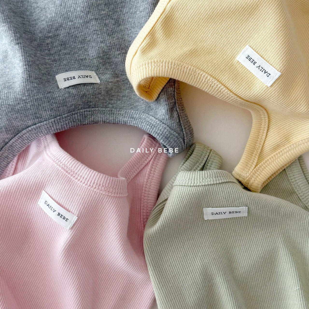 韓國童裝 26夏| DD15 Soft Sleeveless (75-140cm)