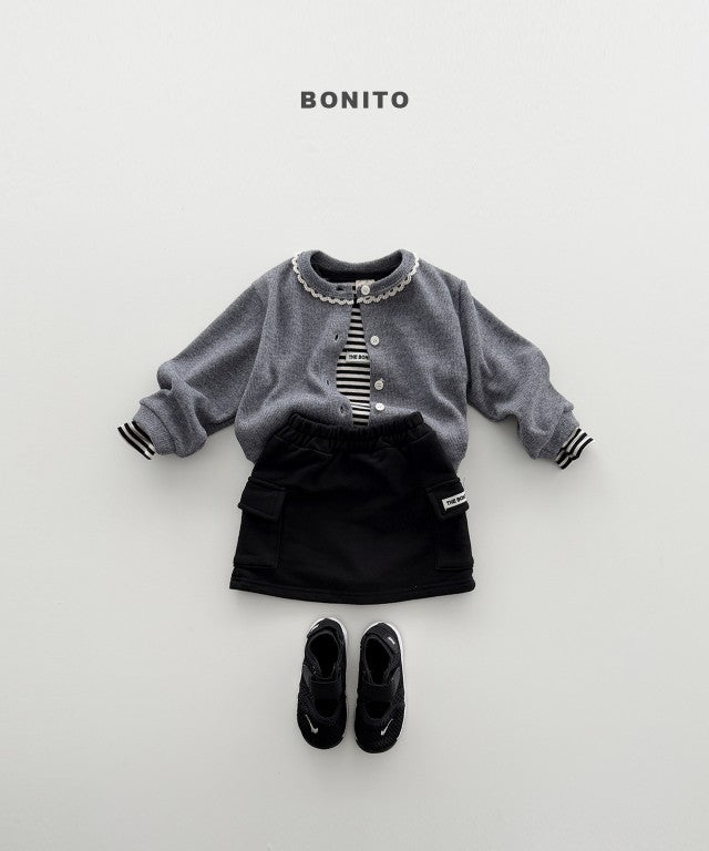 韓國童裝 26秋| BT53 Series Ribbed Tee 上衣 (80-140)