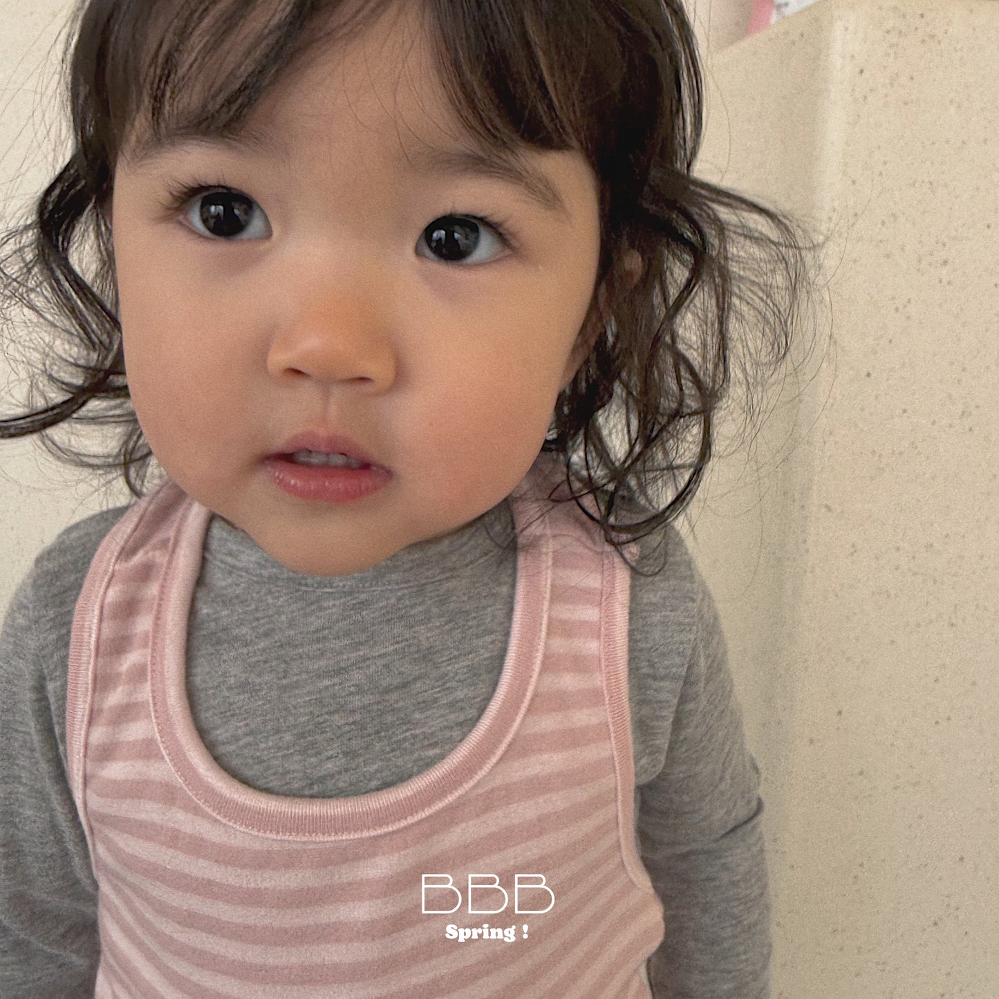 韓國童裝 26春 | BB20 Bebe Stripe Sleeveless (70-110cm)