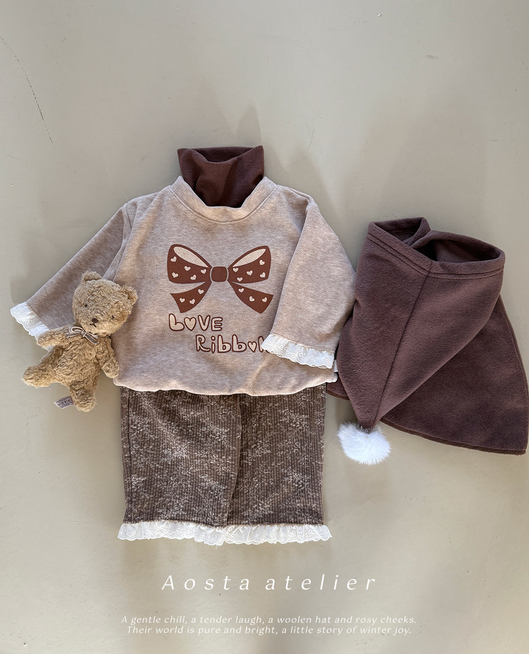 韓國童裝 25秋冬 | AO25425 Luna Pants