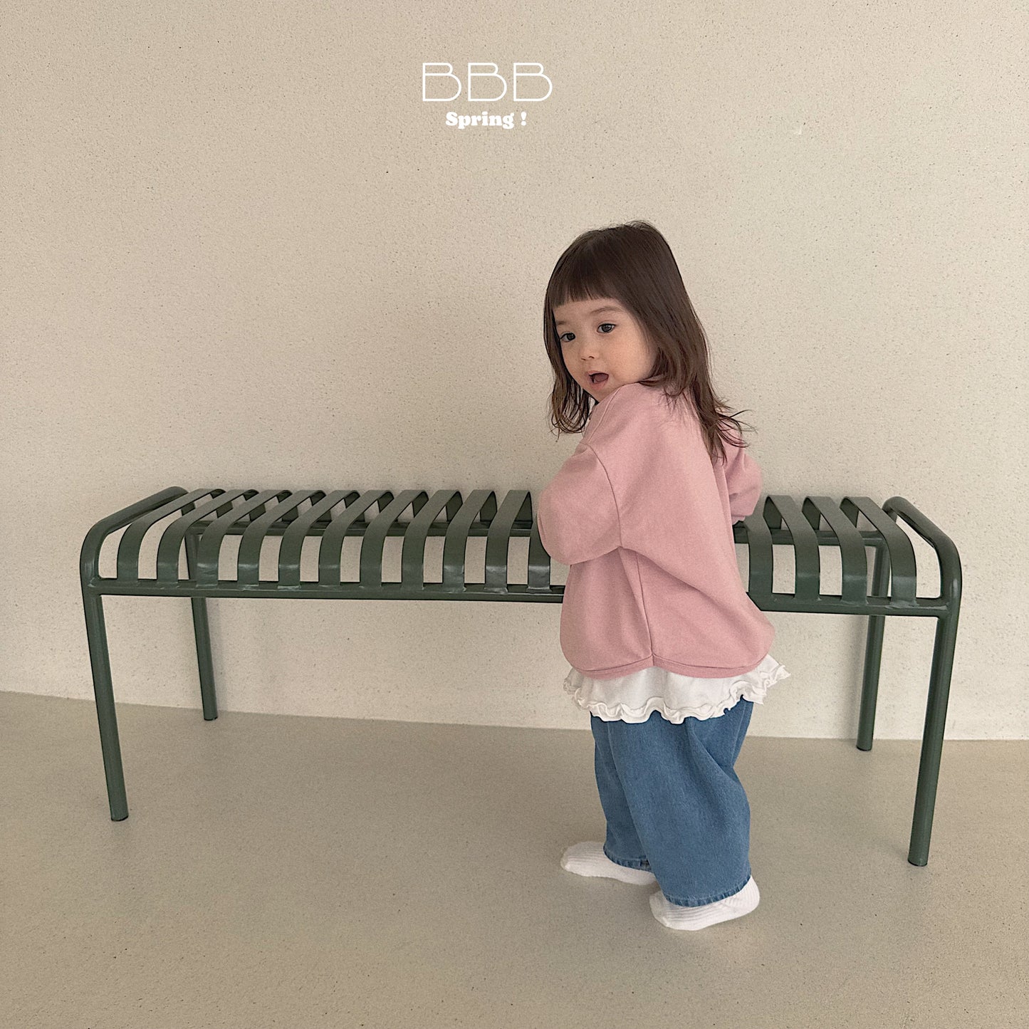 韓國童裝 26春 | BB11 Lacarong Sleeveless Dress (70-110cm)