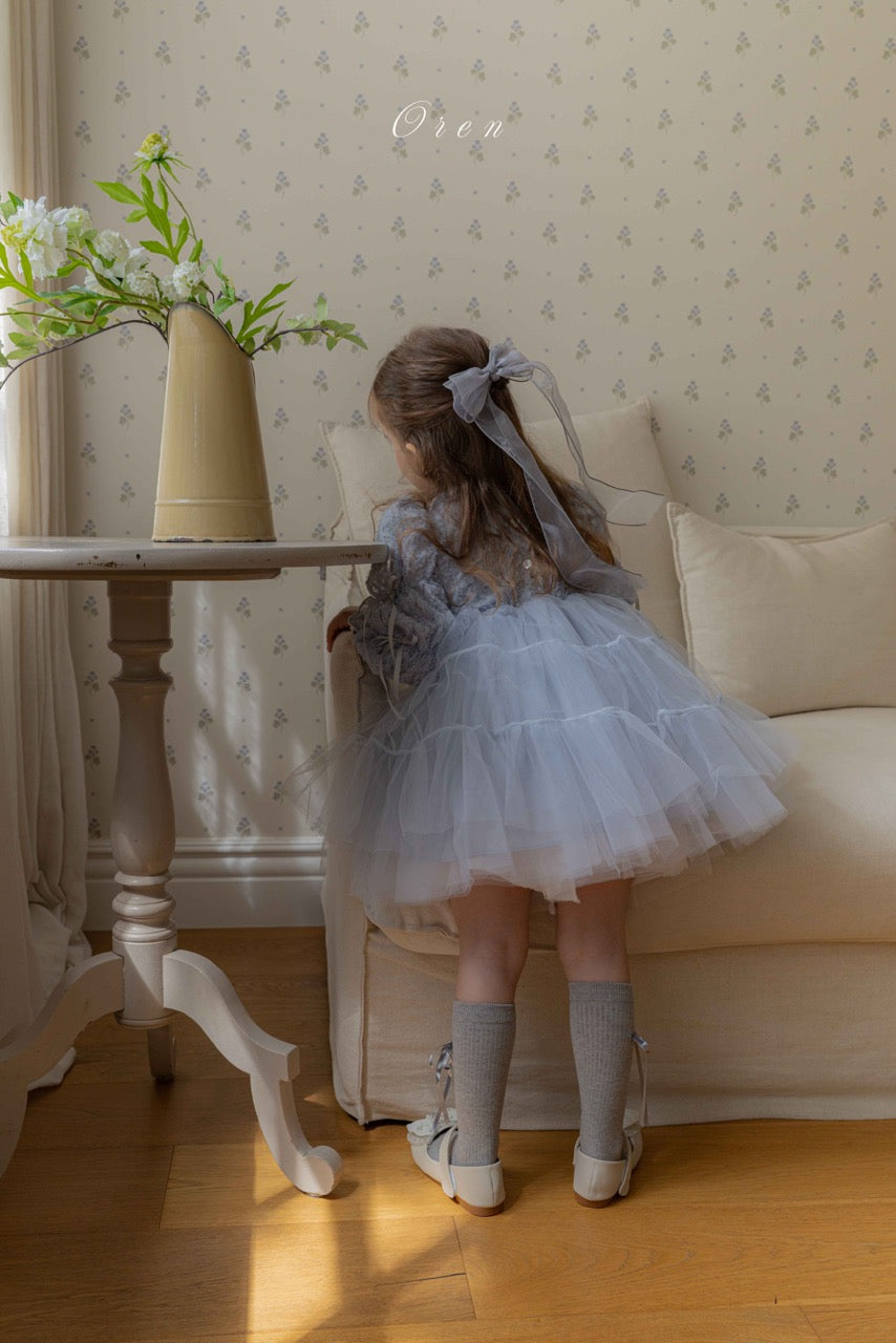 韓國童裝 26秋| OR42 Velorin Bling Dress 連身裙 (90-120)