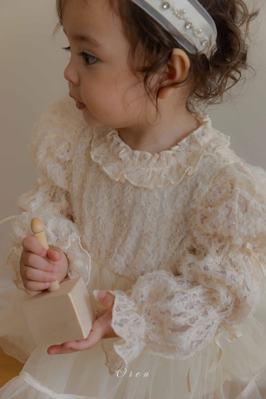 韓國童裝 26秋| OR41 Velorin Bling Baby Suit 包屁衣 (80-90)