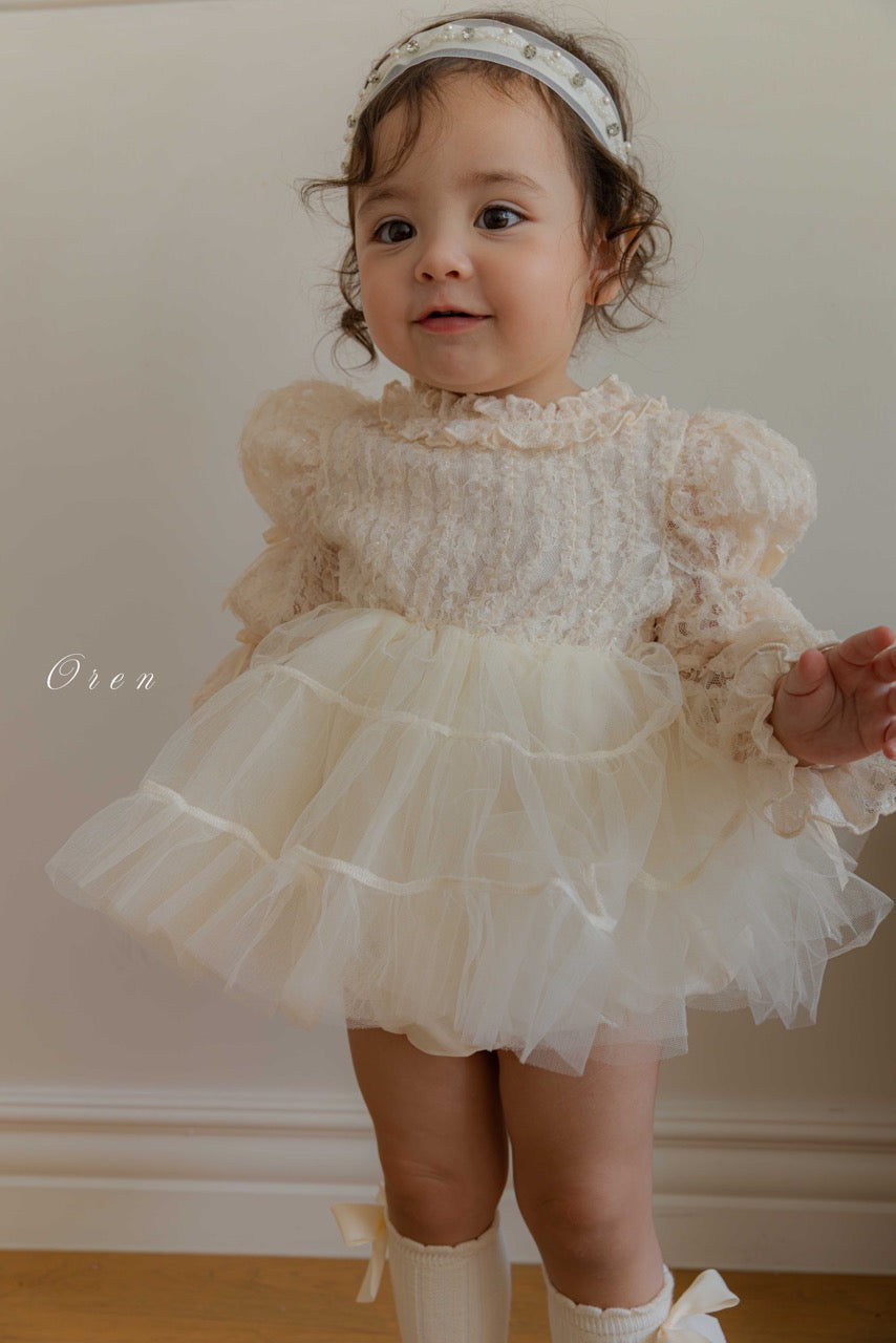 韓國童裝 26秋| OR41 Velorin Bling Baby Suit 包屁衣 (80-90)
