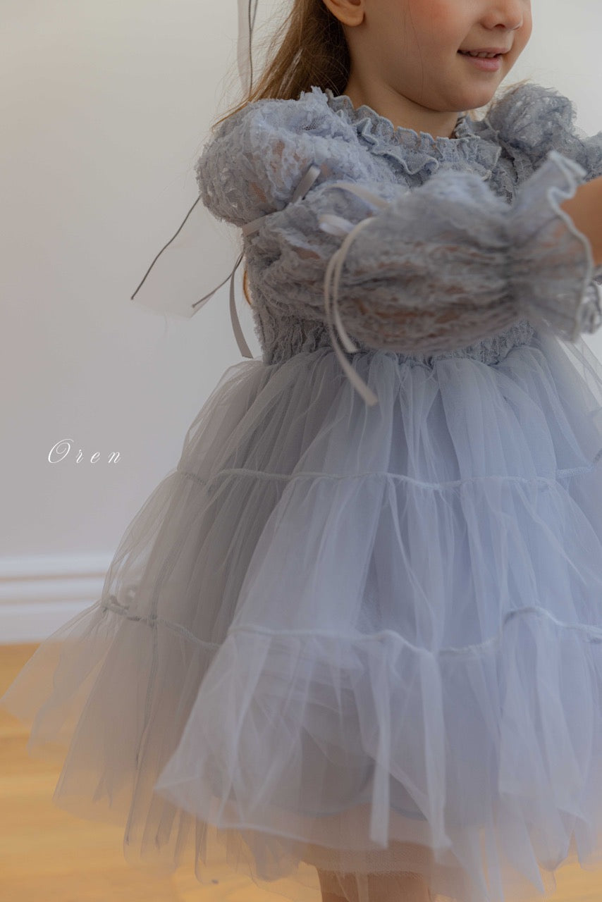 韓國童裝 26秋| OR42 Velorin Bling Dress 連身裙 (90-120)