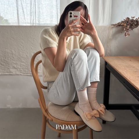 只限一團) 最美最舒服 Ribbon Flat Shoes  親子裝限量接受預訂 [日本直送] /日本團購
