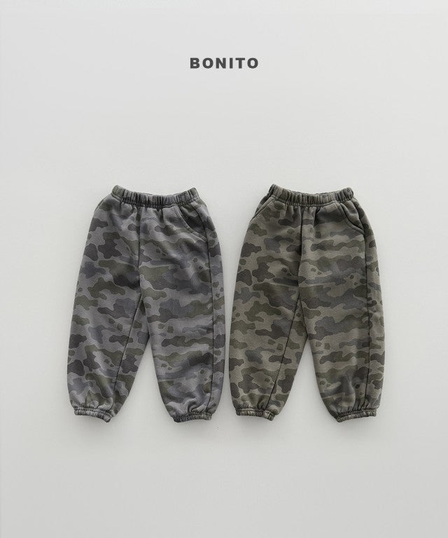 韓國童裝 26秋| BT14 Groom Camo Jogger Pants 長褲 (80-140)