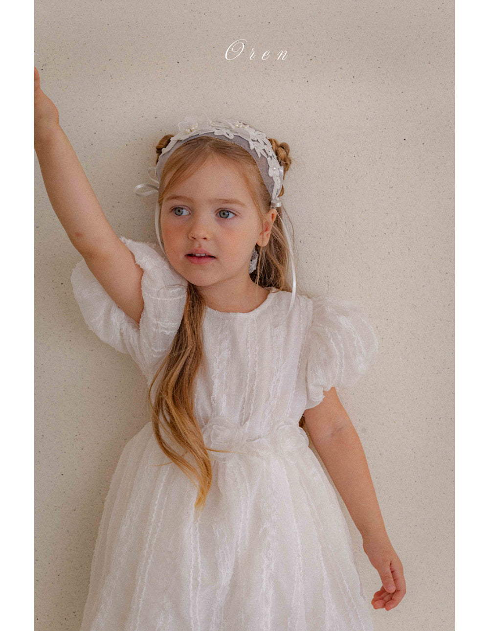 【現貨】韓國童裝 OREN Edel Pure Dress 1歲生日之選