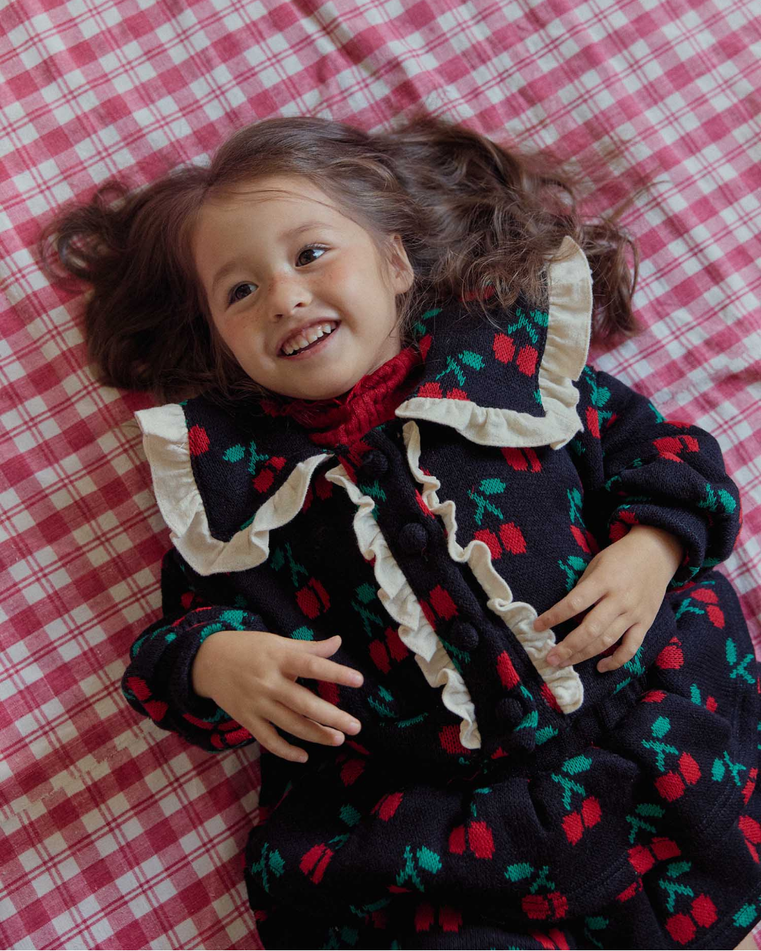 韓國童裝 25秋冬 | ME25429 Cherry Jacket