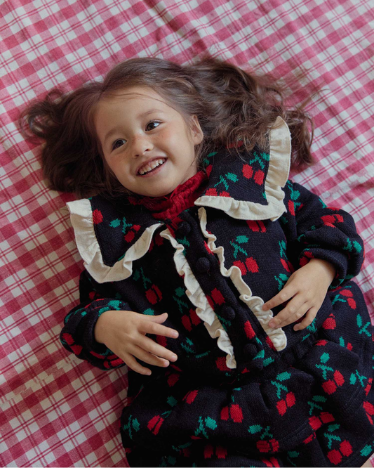 韓國童裝 25秋冬 | ME25429 Cherry Jacket