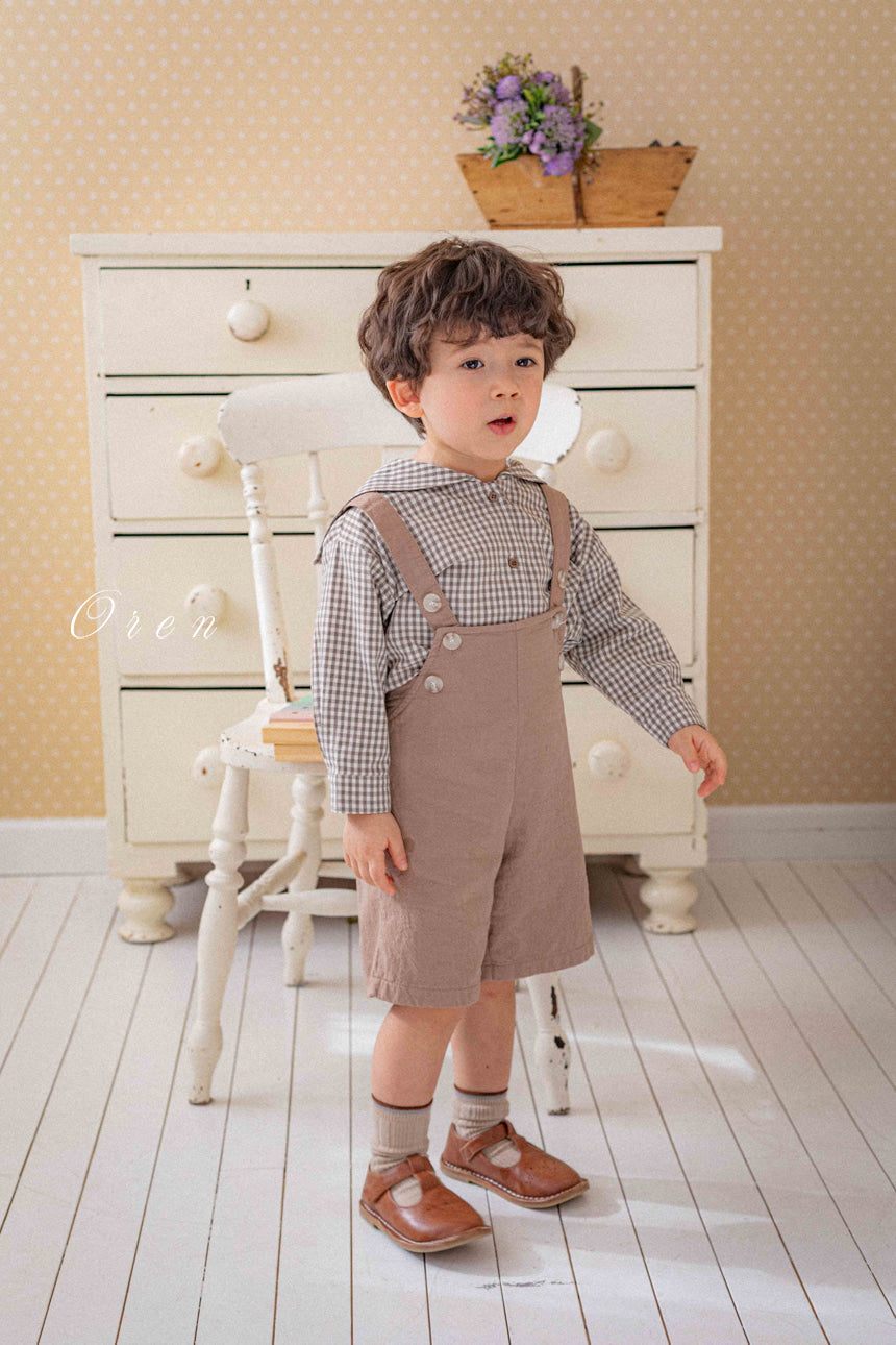 韓國童裝 26春 |  OR68 Jamie Overall (85~120cm)