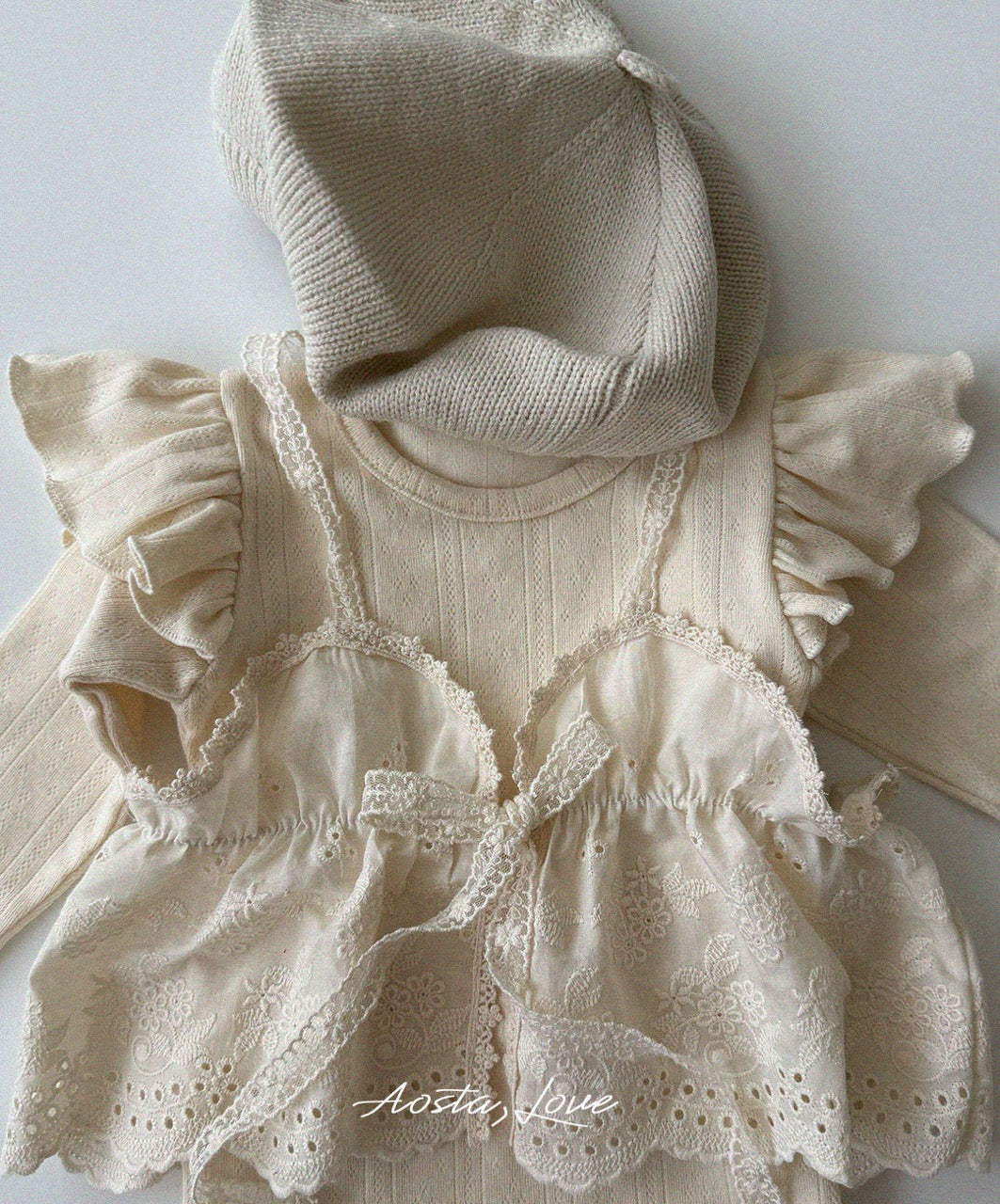 韓國童裝 26秋| AO05 Knit Beret 帽子 (FREE)