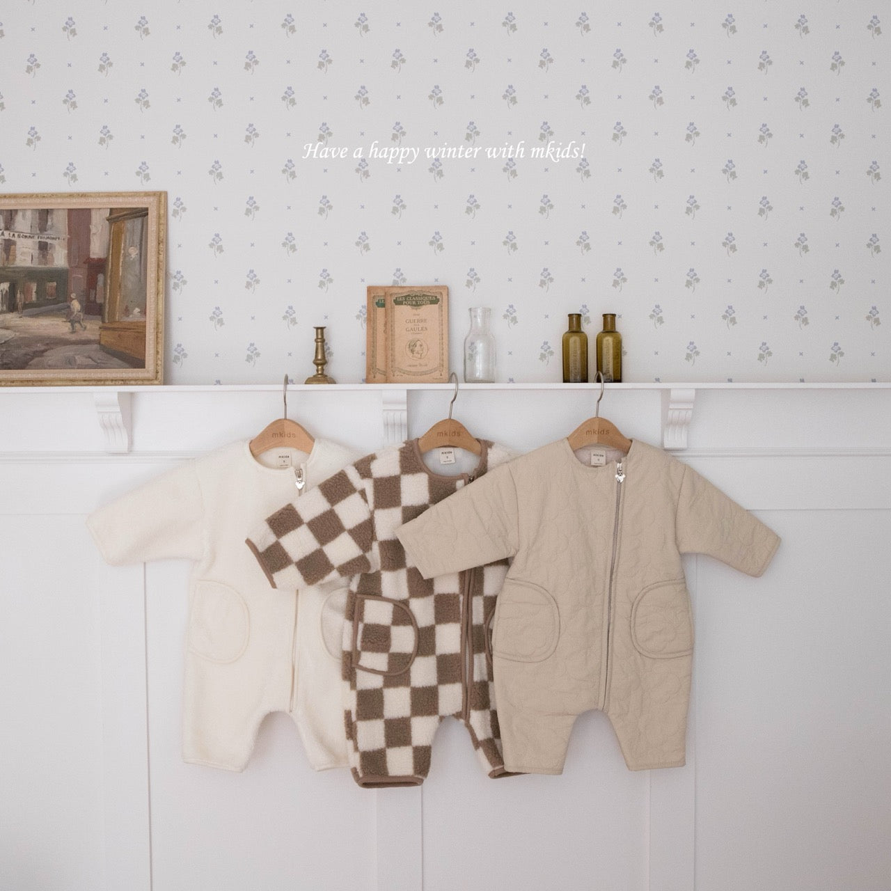 韓國童裝 25秋冬 | MD25410 Baby Suit Warm Warm