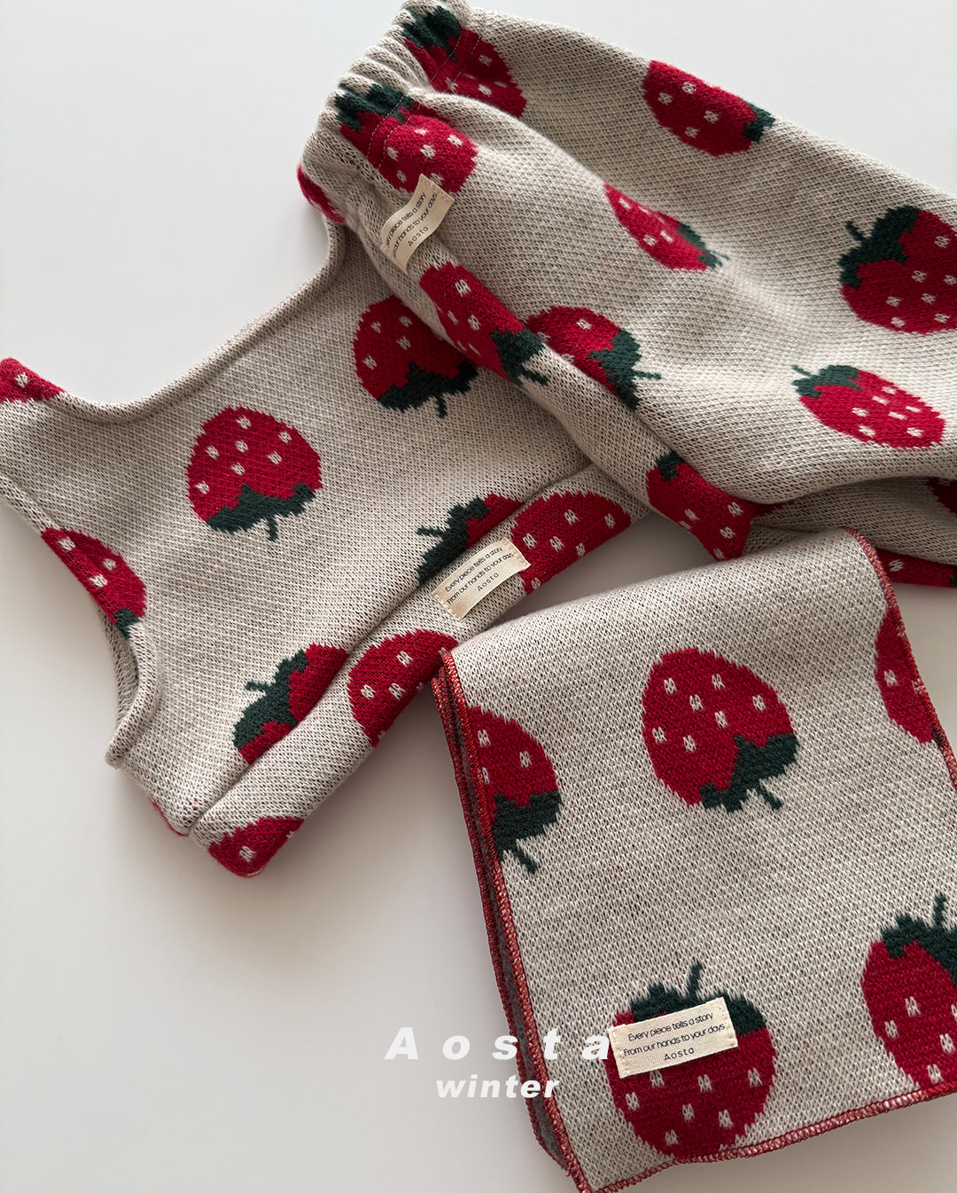 韓國童裝 25秋冬 | AO25406 [Nene muffler]