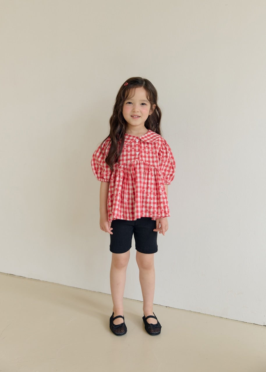 韓國童裝 26夏| DD28 Eyelet Half Leggings (75-140cm)
