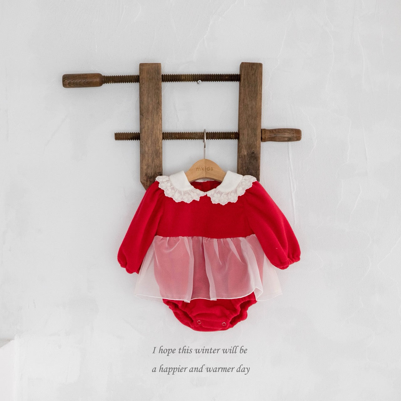 韓國童裝 25秋冬 | MD25409 Christmas Baby Suit