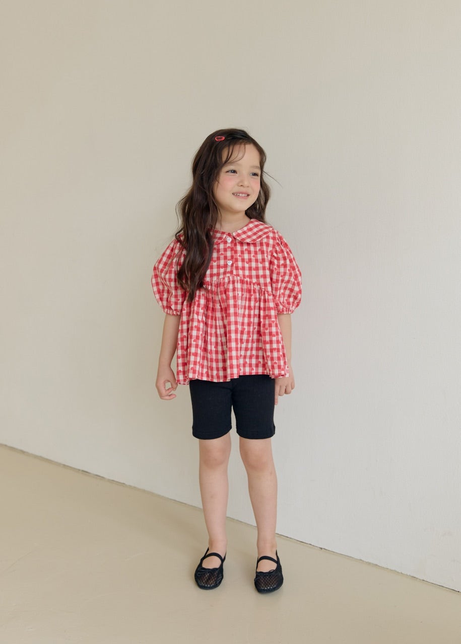 韓國童裝 26夏| DD28 Eyelet Half Leggings (75-140cm)