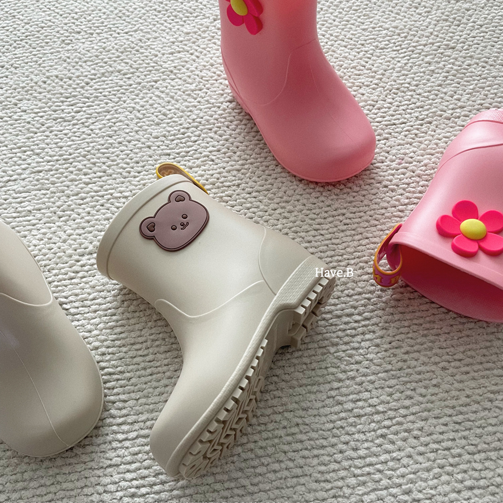 ❗韓國製造(made in Korea)❗ Teddy Bear & Daisy Rain Boots 團購🌈