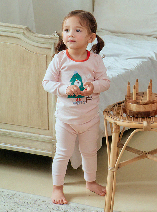 SALE 室內服團購 (30/9截單) 無螢光長袖套裝 Christmas 24 LS31