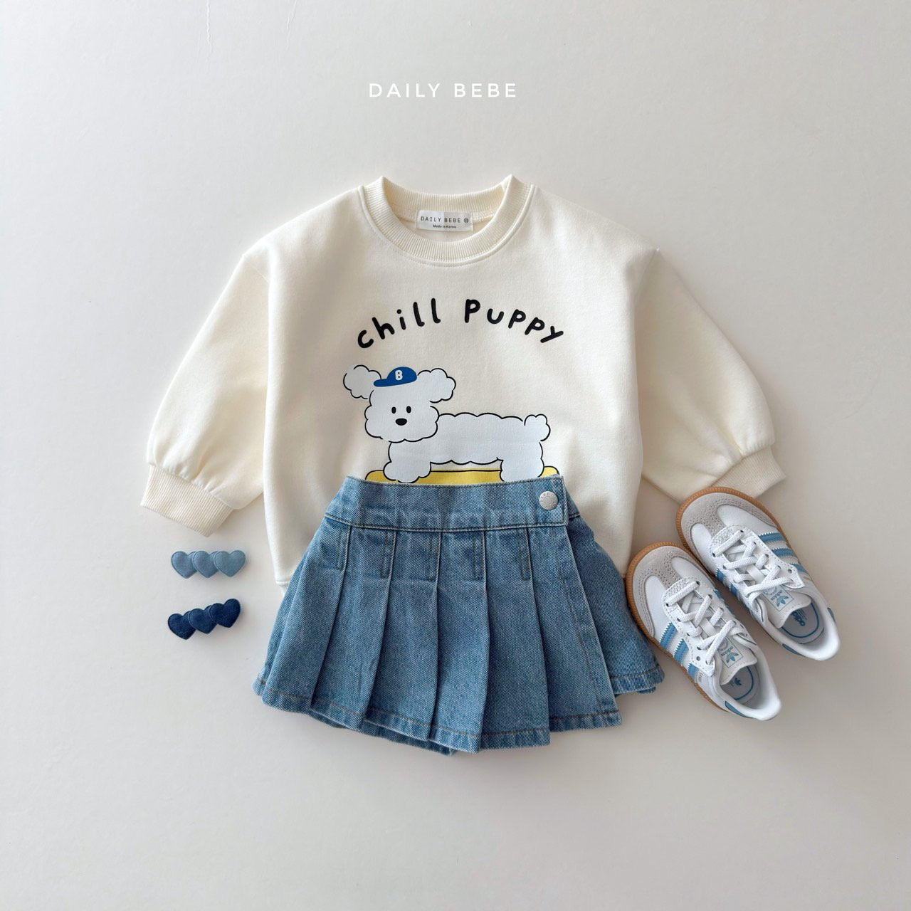 韓國童裝 26春 | DD19 狗狗衛衣 (75~140cm)