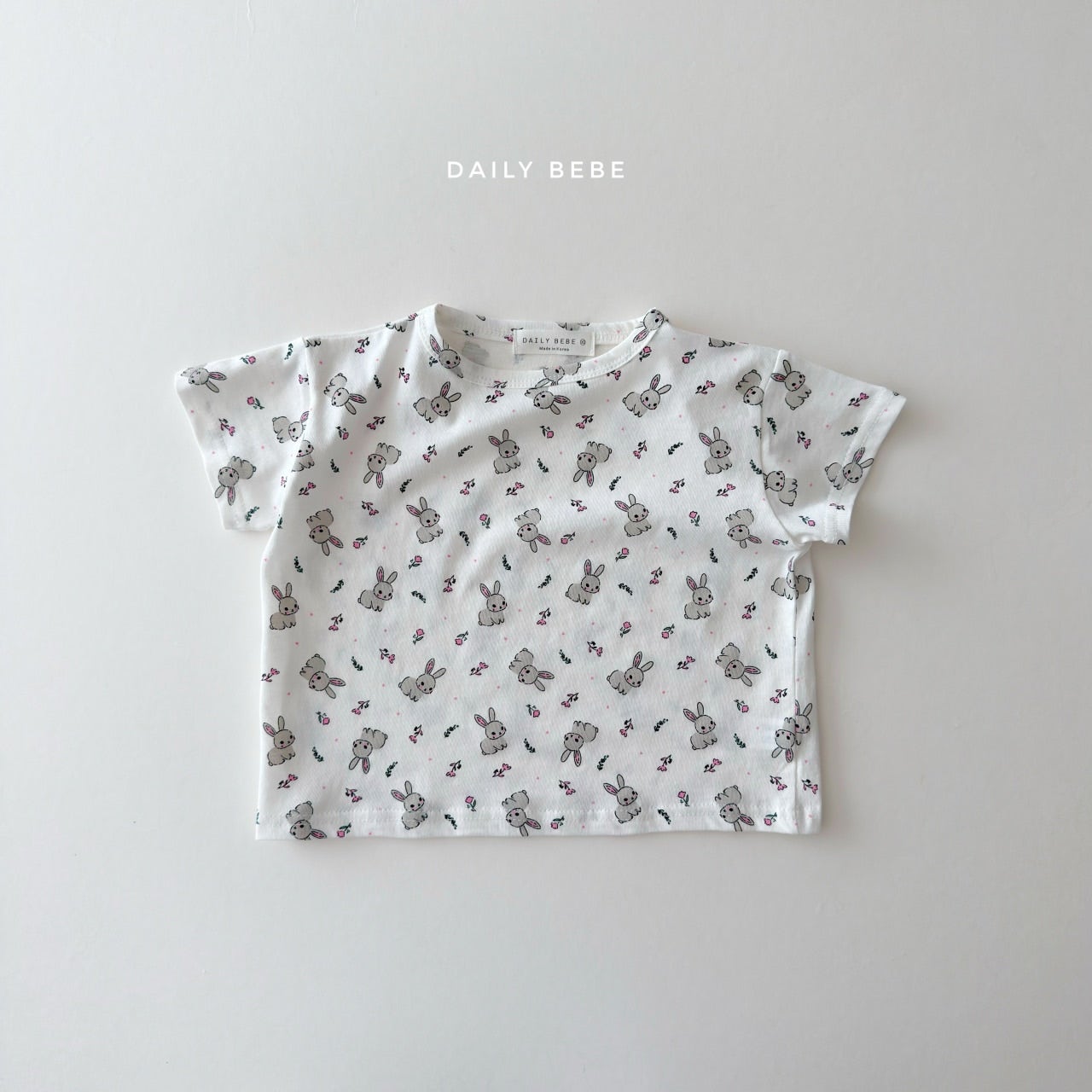 韓國童裝 26夏| DD17 Pattern Short Sleeve Tee (75-140cm)